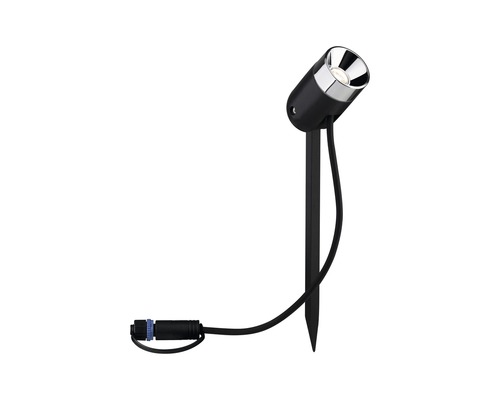 Paulmann Plug & Shine LED enkele spot met grondpen IP65 3,5W 240 lm 3000 K Pike antraciet 230/24 V