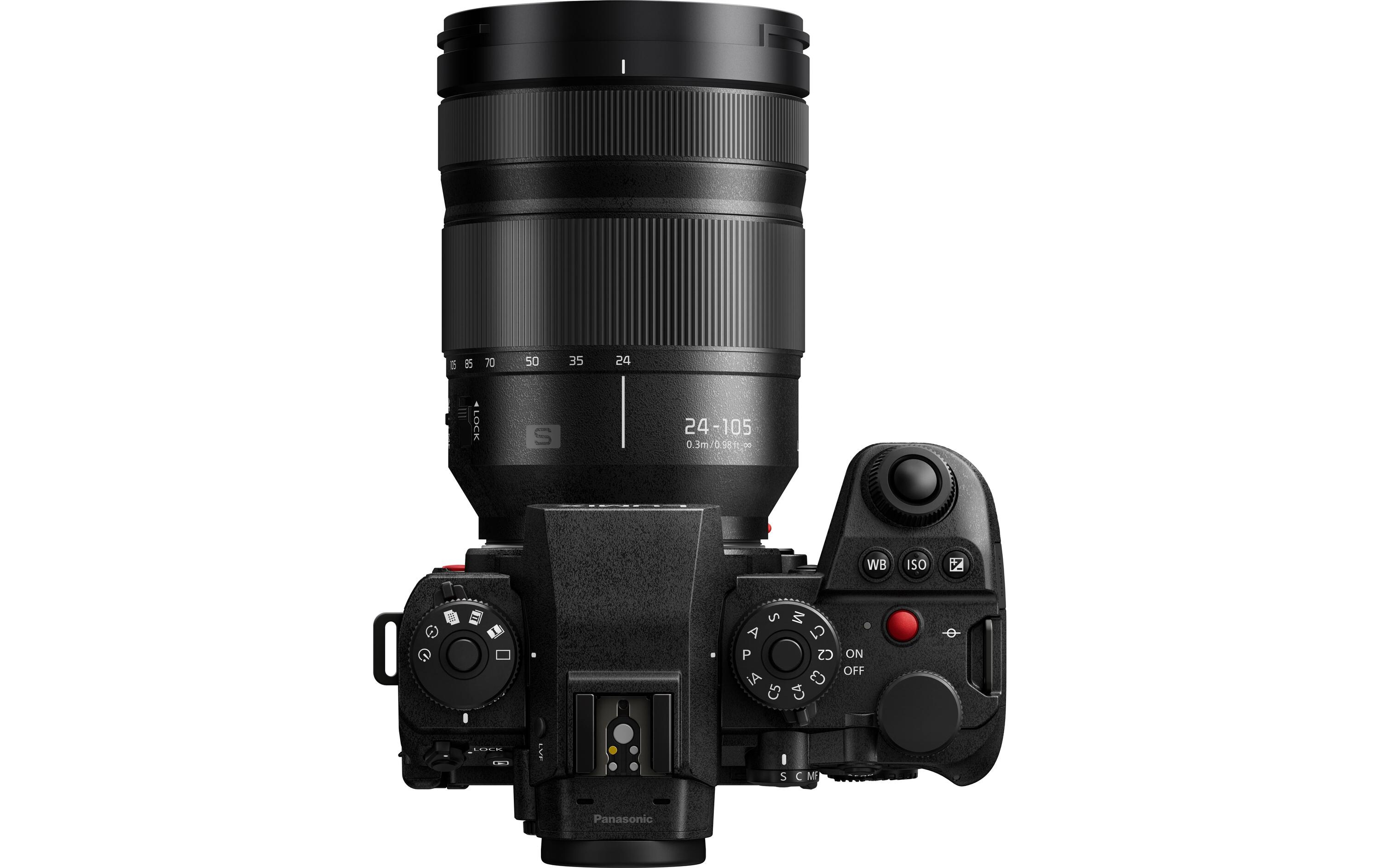 Fotokamera LUMIX S1RII S 24-105 mm<br>Die ultimative Vollformat Hybridkamera mit Objektiv