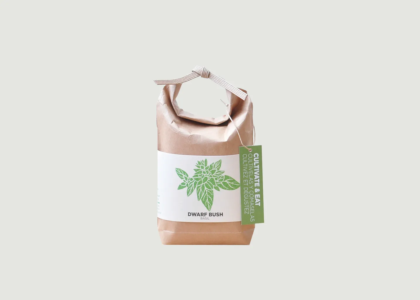 Cultivate & Eat-Basil Set Dwarf Bush Noted