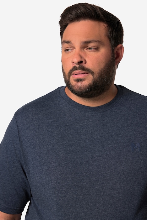 Men+ T-Shirts, 2er-Pack, Bauchfit, Basic, Halbarm, bis 8 XL
