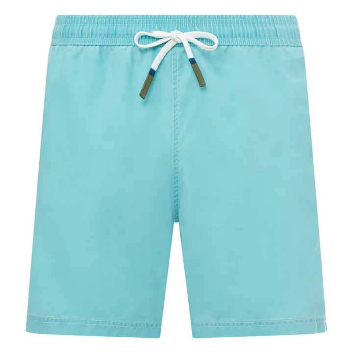 SMALLABLE BASICS Short De Bain Homme Délavé | Aqua