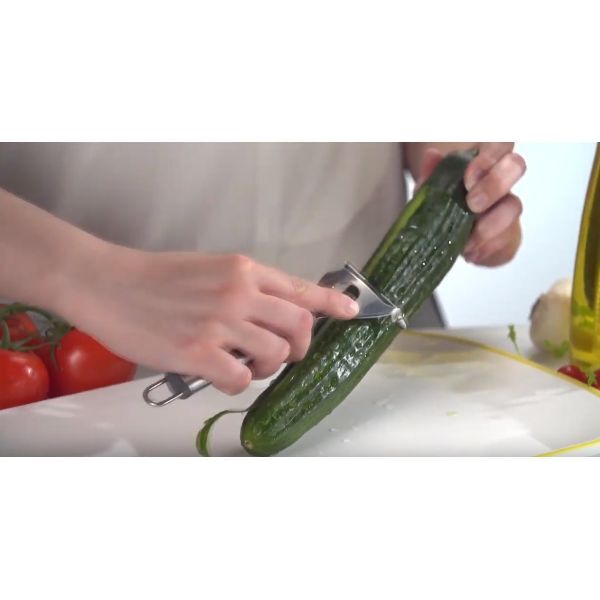 Éplucheur à lame transversale mobile - GrandChef