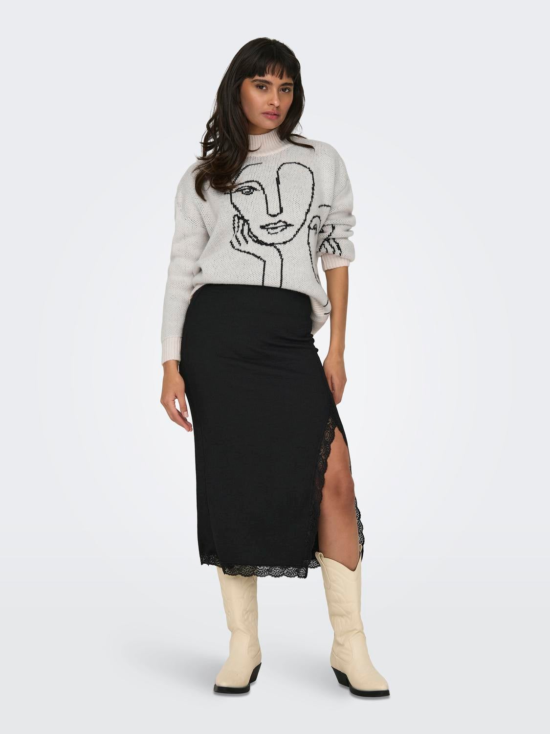 ONLHILLARY Rock Black