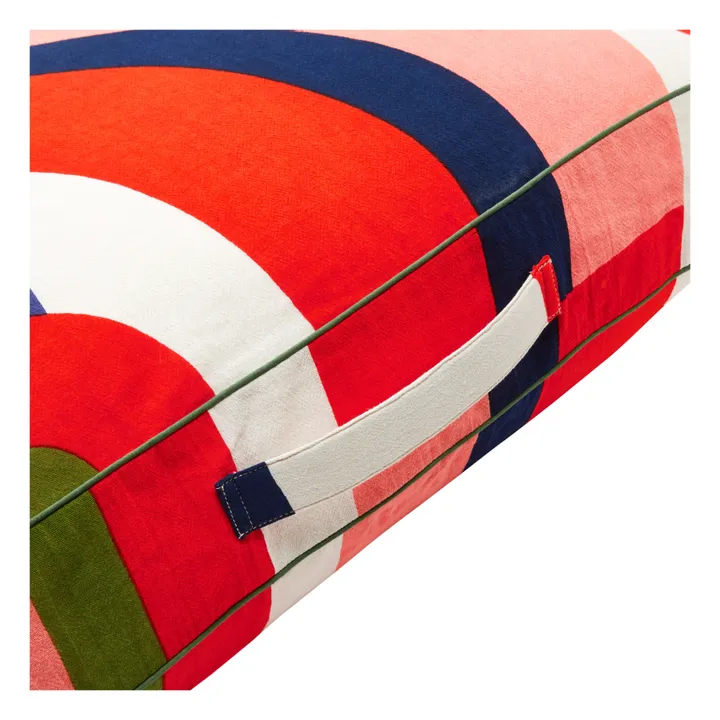 Mapoésie Coussin de sol Supersonic | Orange