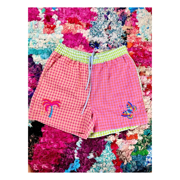 Susanna Blu Short Newport Vichy | Rose