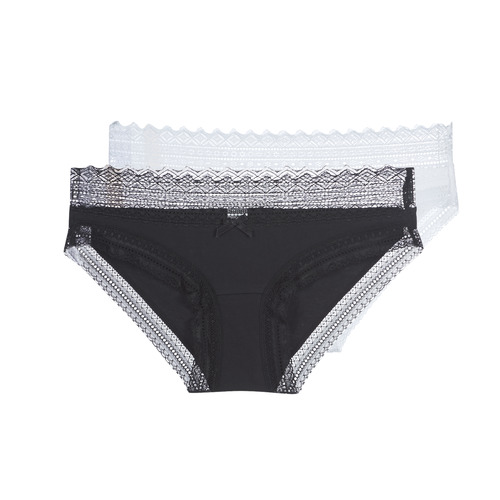 DIM - SEXY FASHION X2 - Noir / Blanc