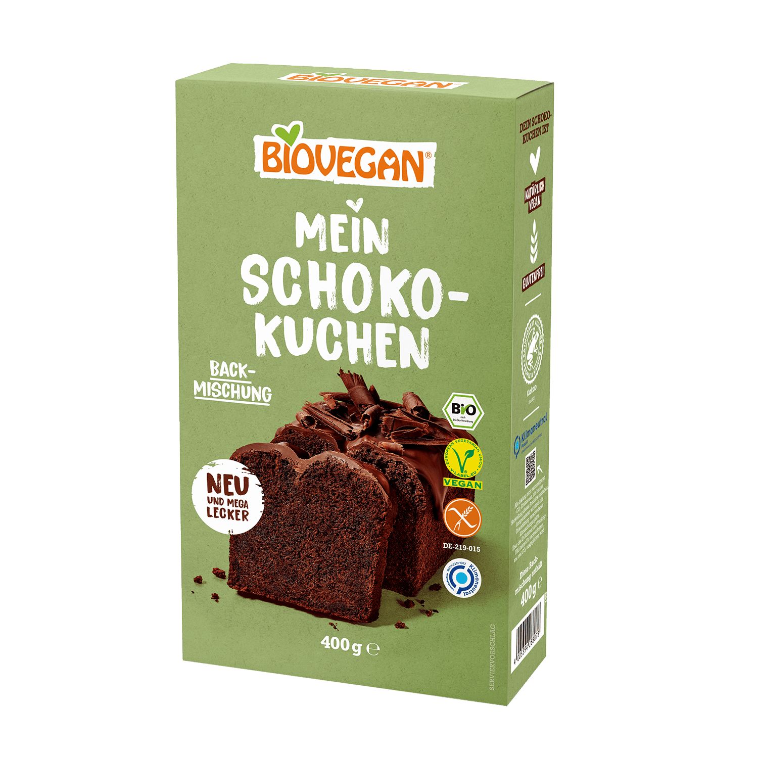Biovegan MEINE SCHOKOKUCHEN Backmischung