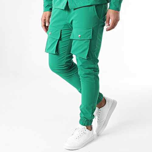 Ensemble Veste Jogger Pant Vert