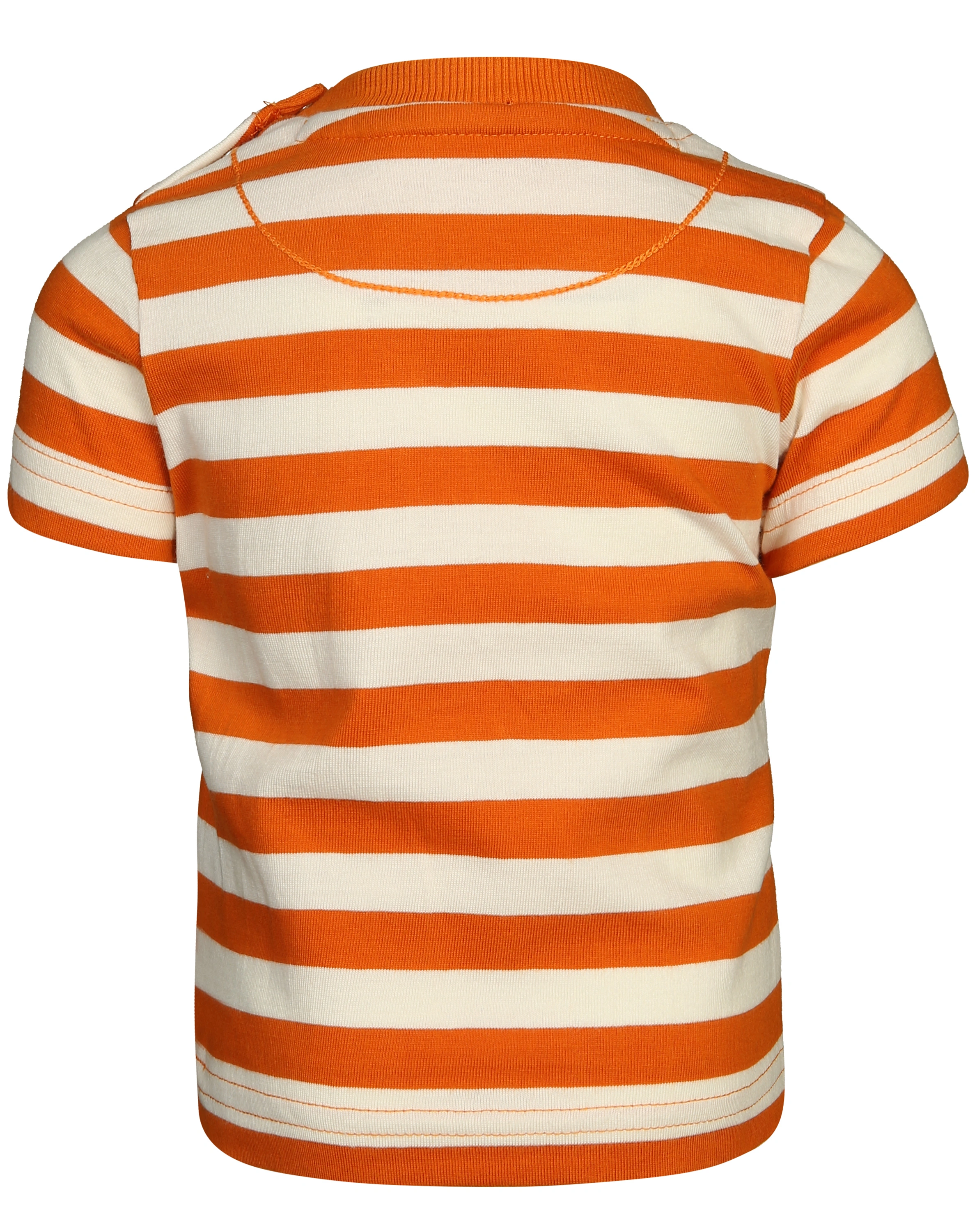 T-Shirt HIPPO gestreift in orange