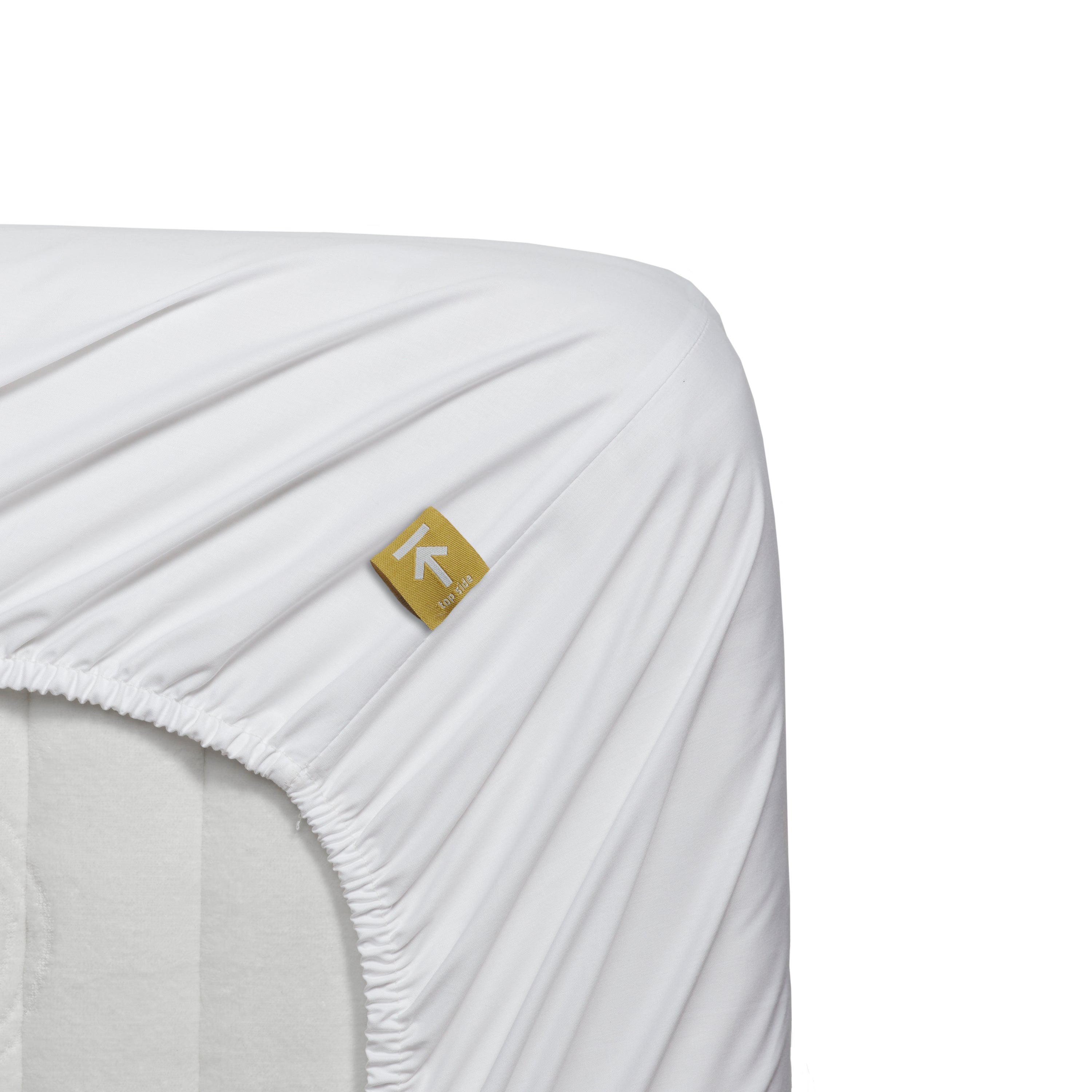 Beddinghouse Percale katoen - Topper Hoeslaken - 90x200 - Wit