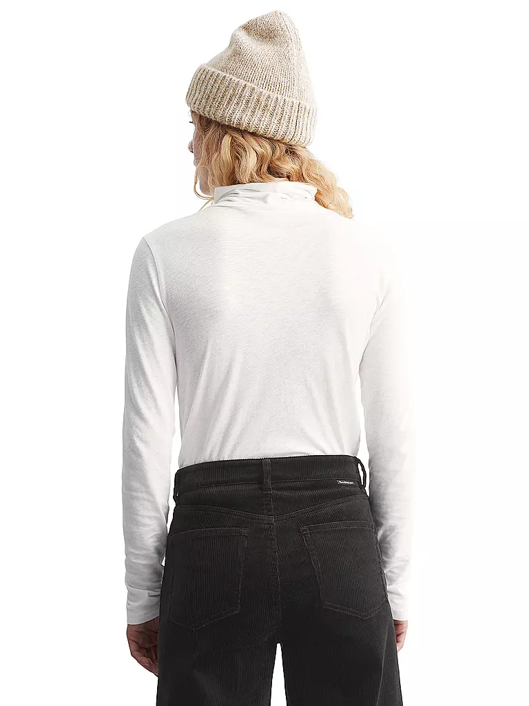 MARC O' POLO DENIM Rollkragenshirt  weiss