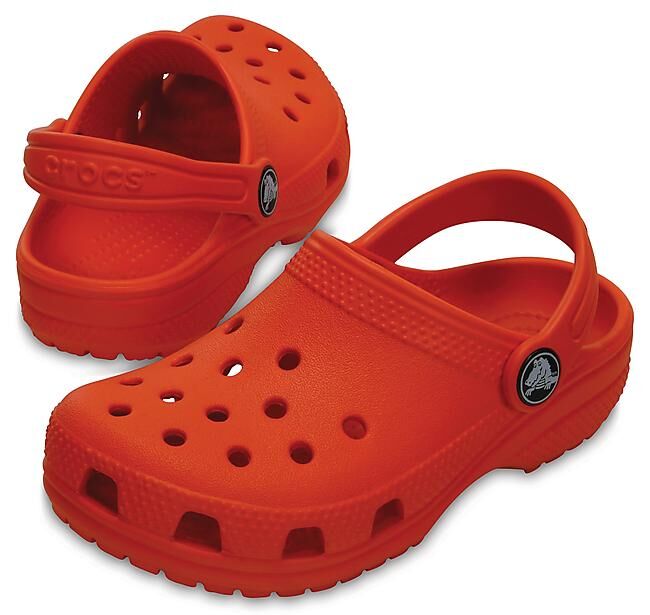 CROCS - SANDALES CLASSIC CLOG K TANGERINE