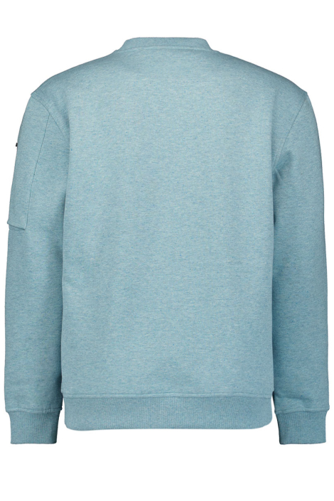 NO-EXCESS blauwe heren sweater