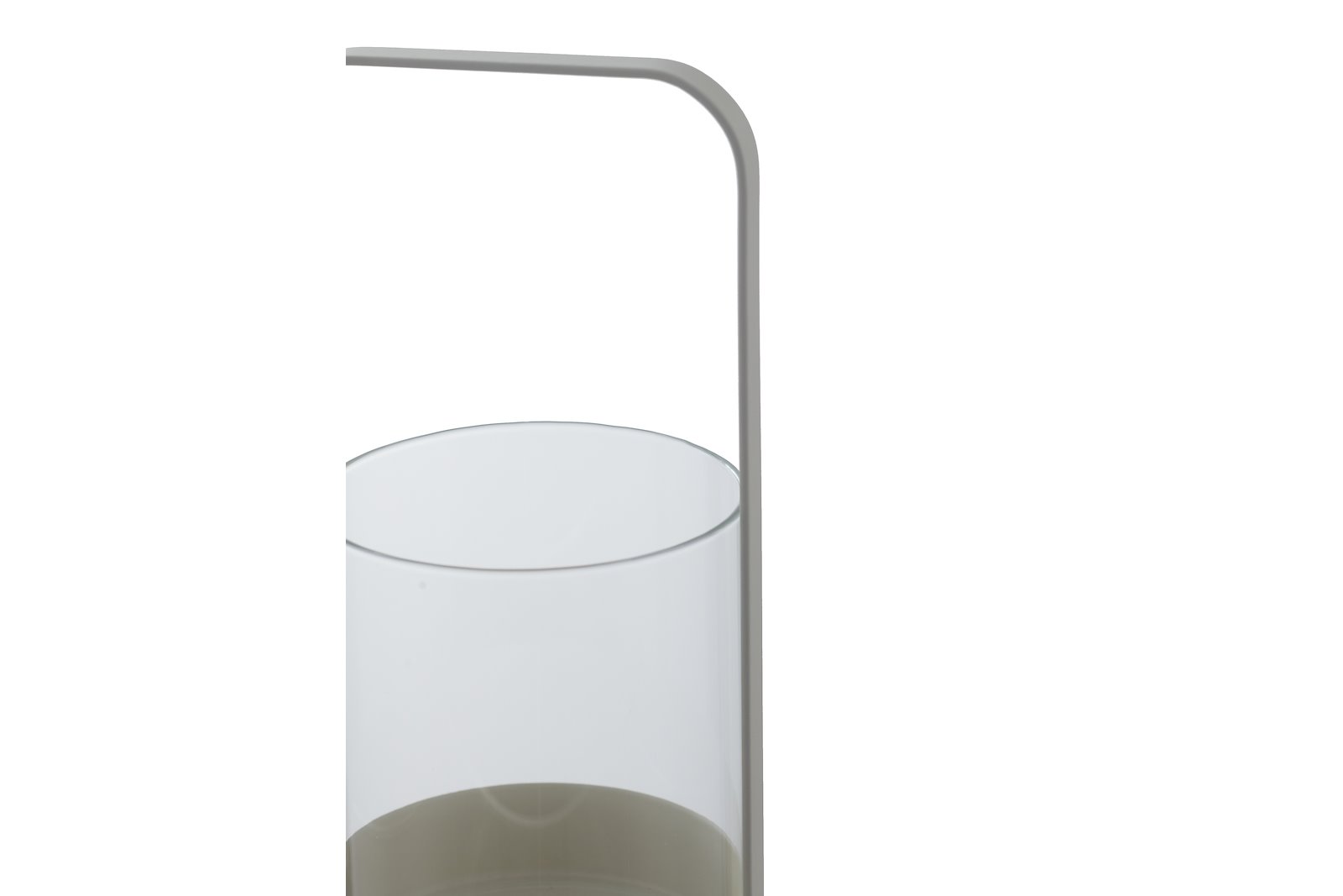 Aster lykt/lanterne Offwhite B10 H20 cm