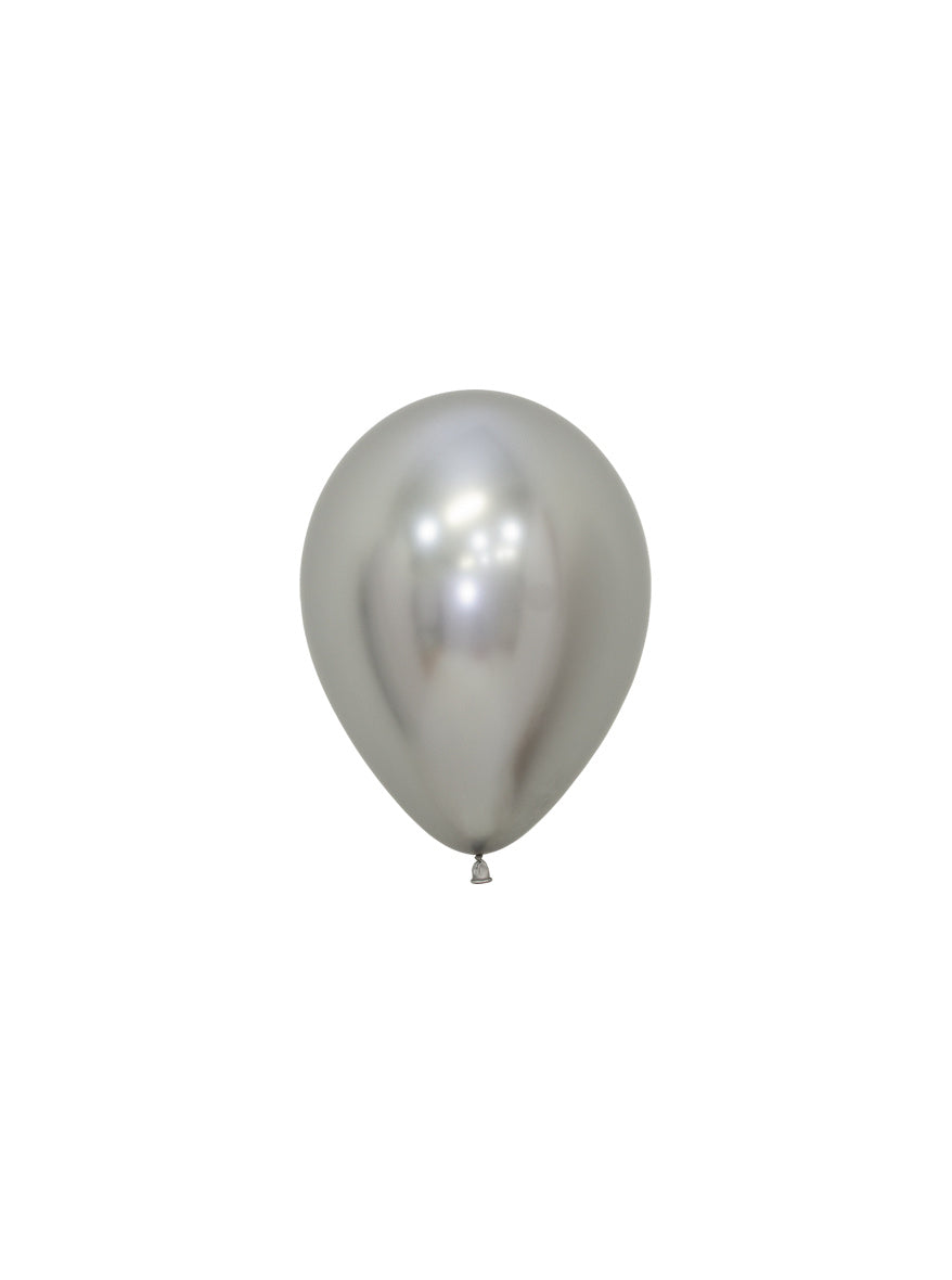 Ballonnen Reflex Silver 12cm 50st