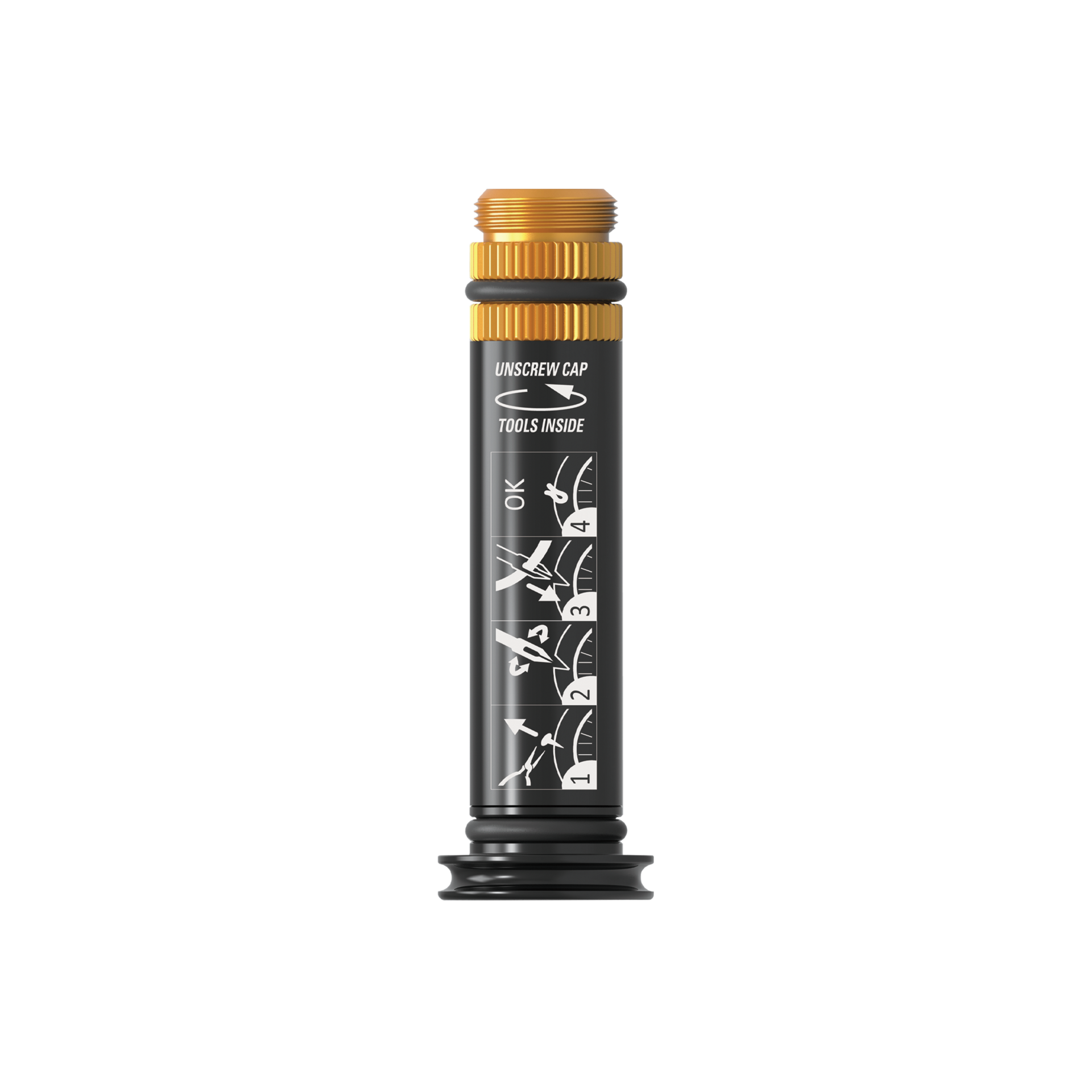 Lezyne Tubeless Insert Kit Zwart/Goud