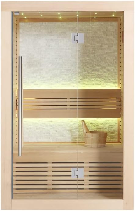 AWT KOS Sauna 1103C Hemlock/120x105/ohne Ofen
