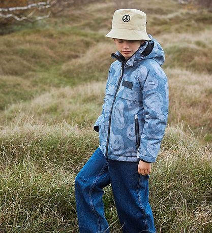 Molo Winterjacke - Castor - Denim Swirley