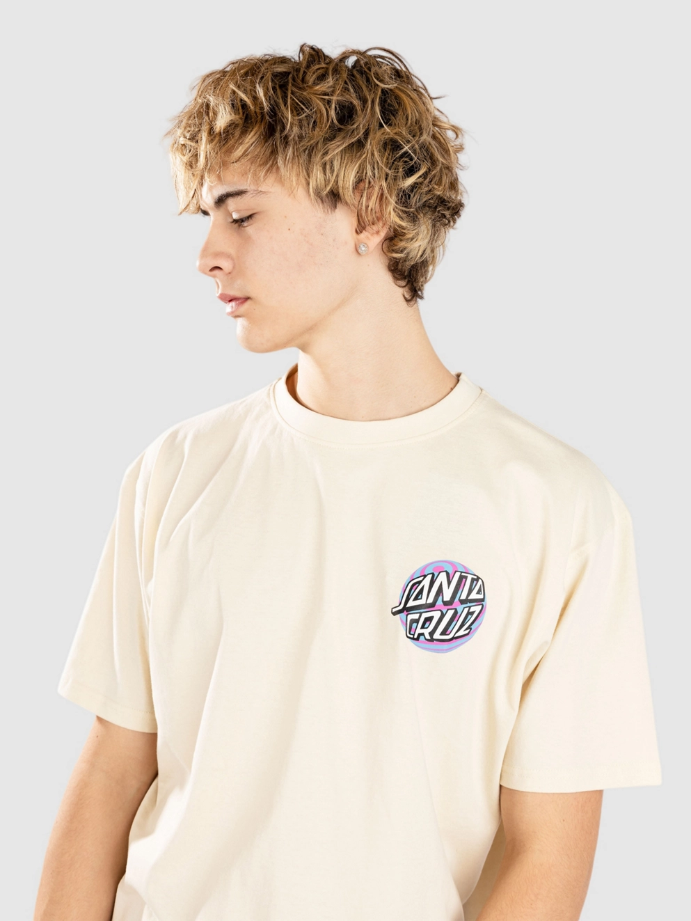 Santa Cruz 360 Fisheye Dot T-Shirt calcio