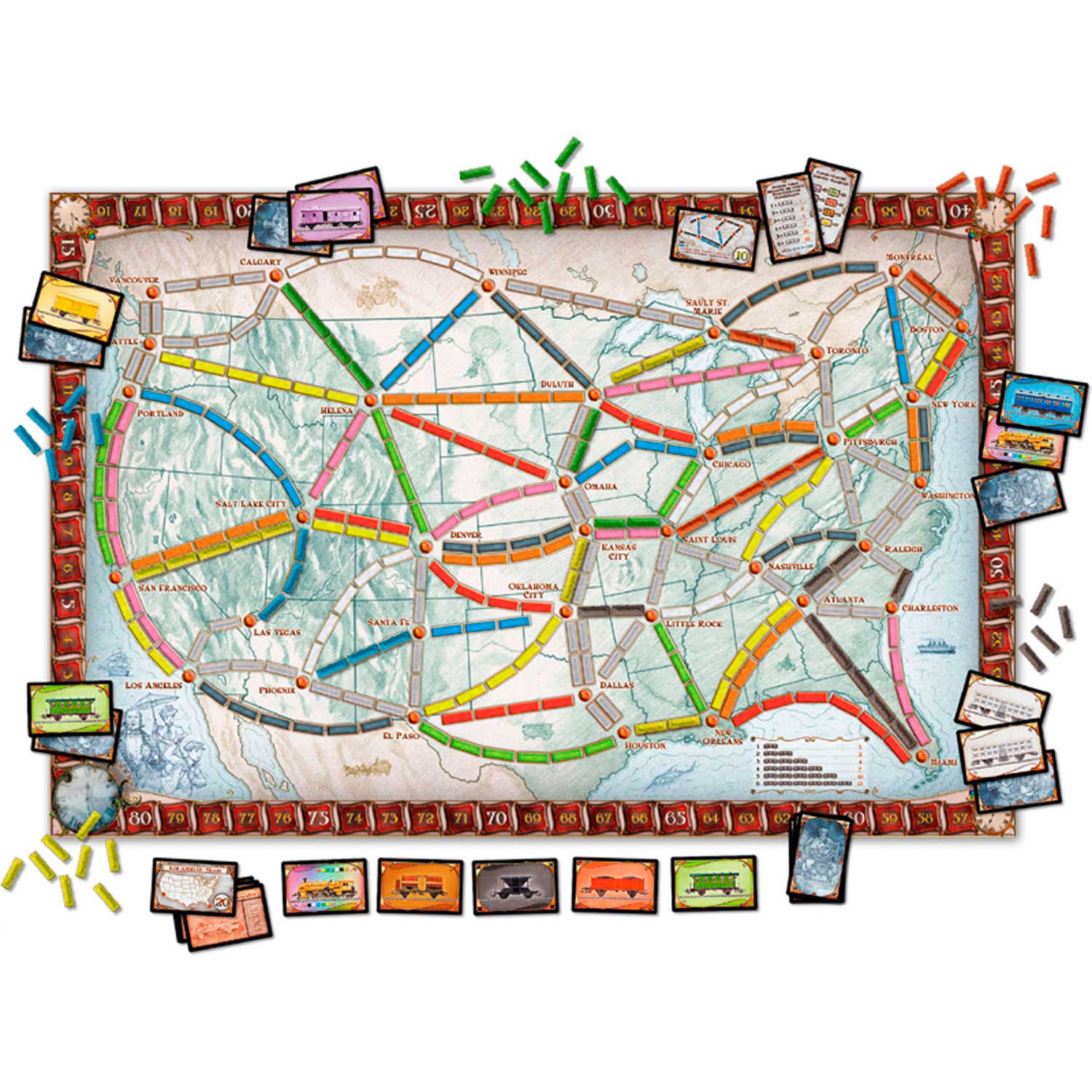 Ticket to Ride USABordspel