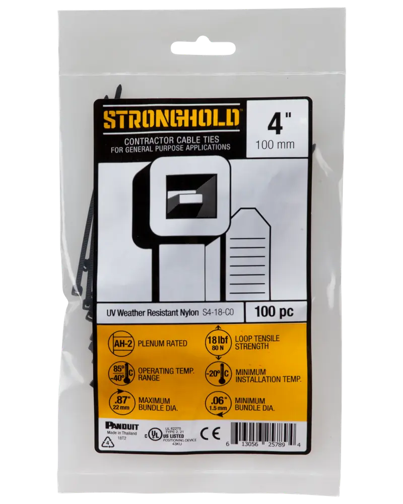 Panduit StrongHold Kabelbinder 2,5x100mm 100-pak