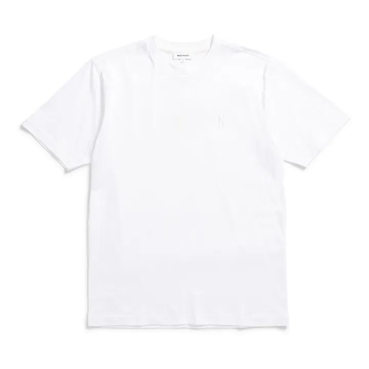 Norse Projects T-shirt Johannes N Logo | Blanc