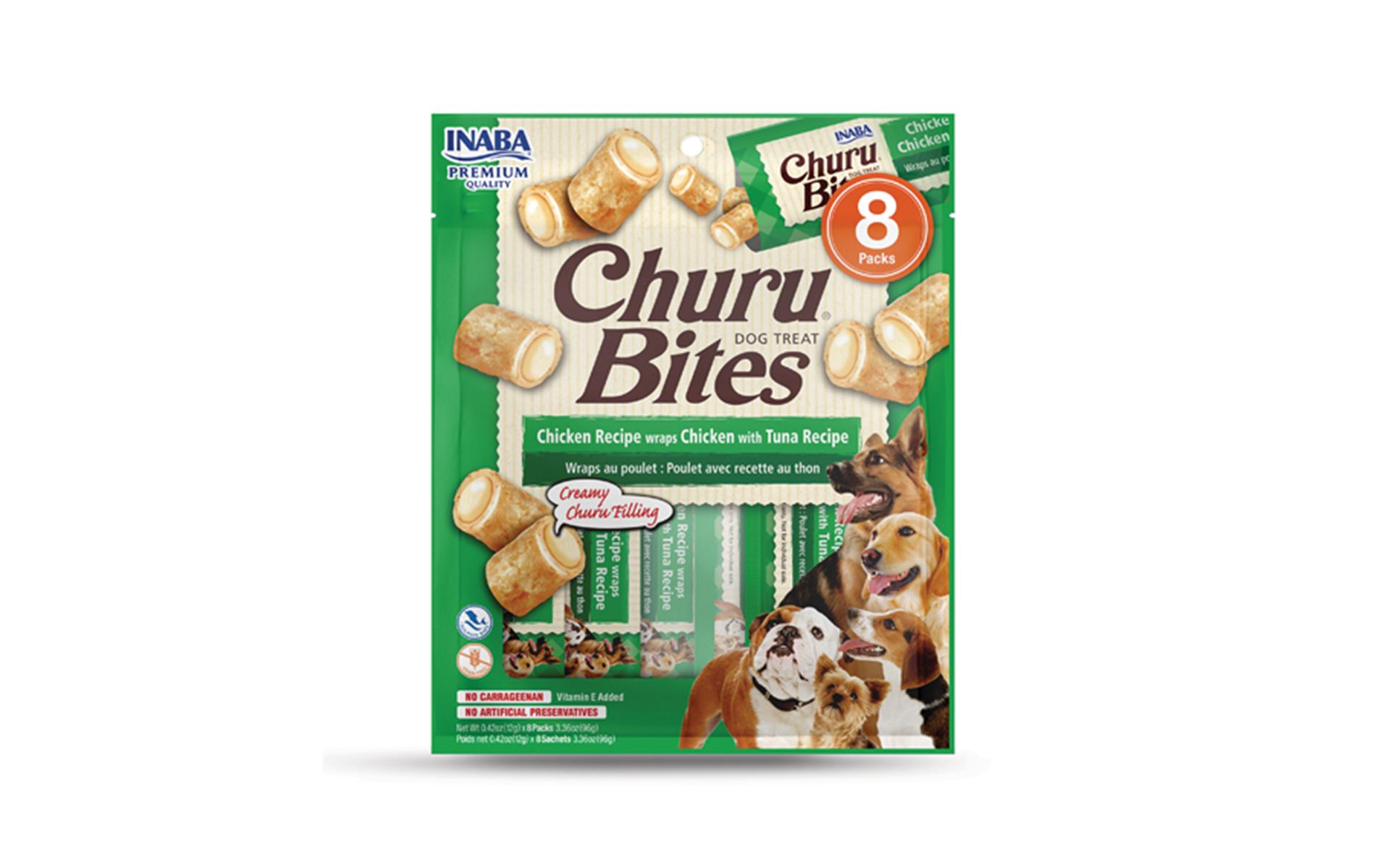 Leckerli Bites Huhn und Thunfisch, 8 x 12 gSnack für Hunde