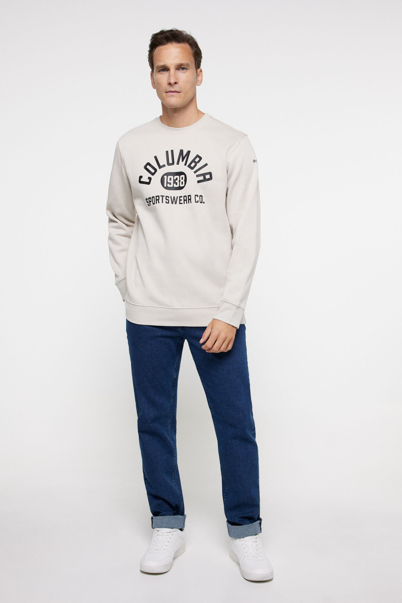 Moletom masculino Columbia™ Trek™ com gola redonda