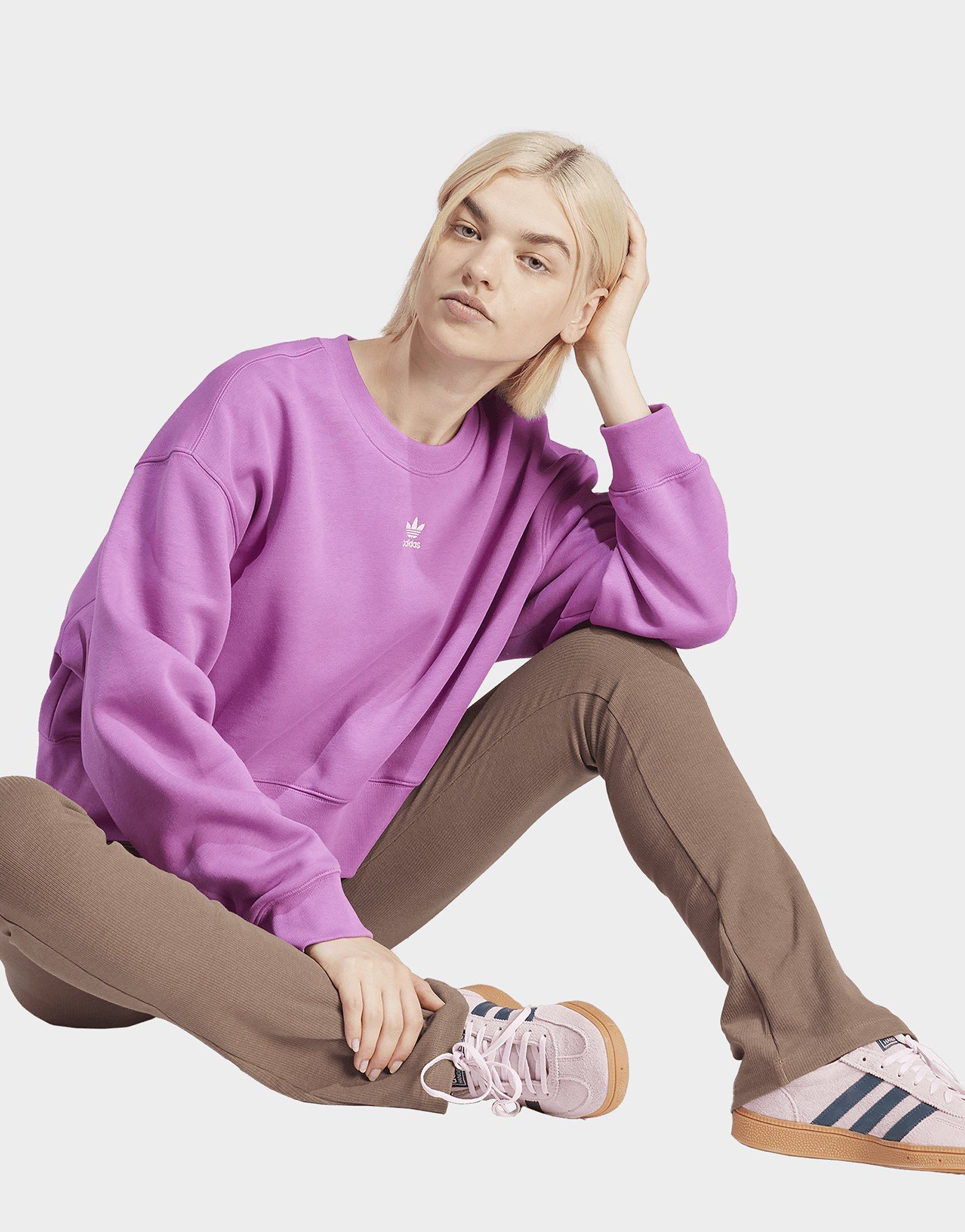 adidas Originals Sweat Trefoil Femme