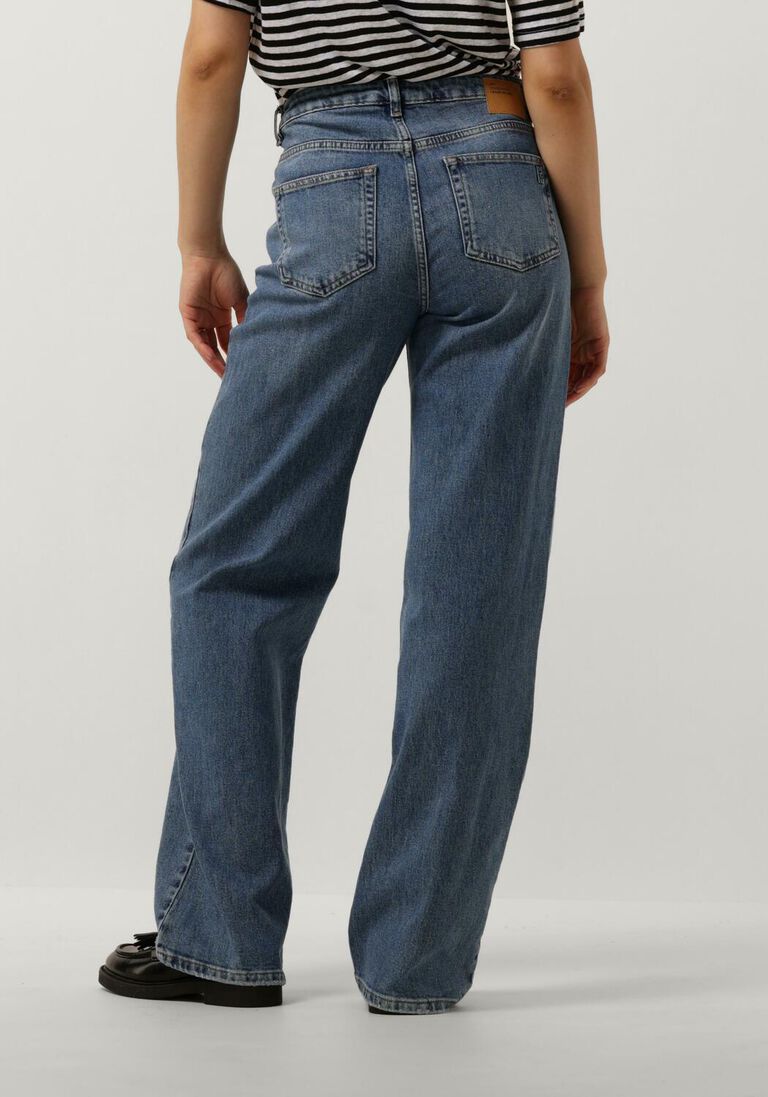 MY ESSENTIAL WARDROBE blauwe my essential wardrobe wide jeans 35 the louis 139 high wide y