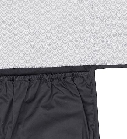 Cam Cam Pusleunderlag - 86x44 - Quilted - Sort