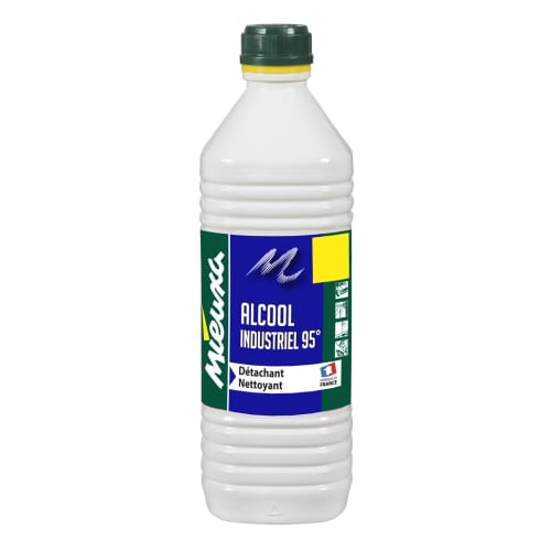 Alcool industriel 95° Mieuxa flacon de 1 L