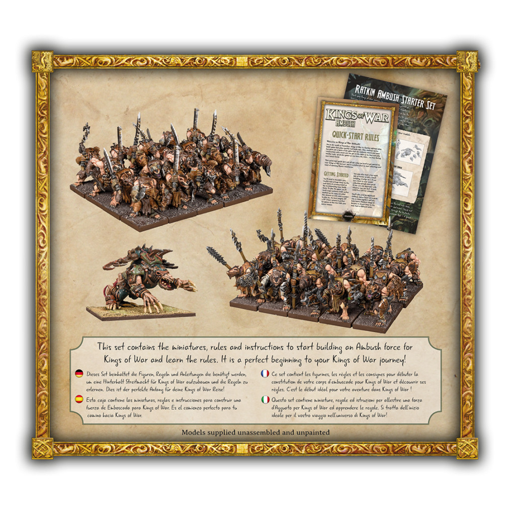 Kings of War - Ambush - Starter Set Vermine