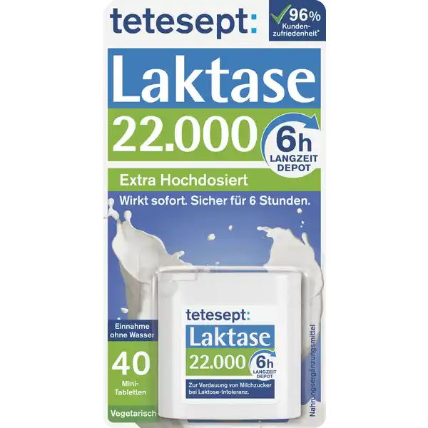 Laktase 22.000 Langzeit-Depot