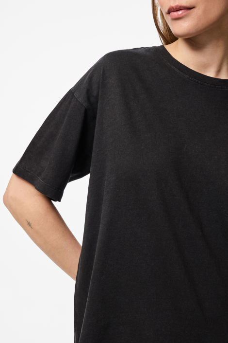 Pieces zwarte dames t-shirt