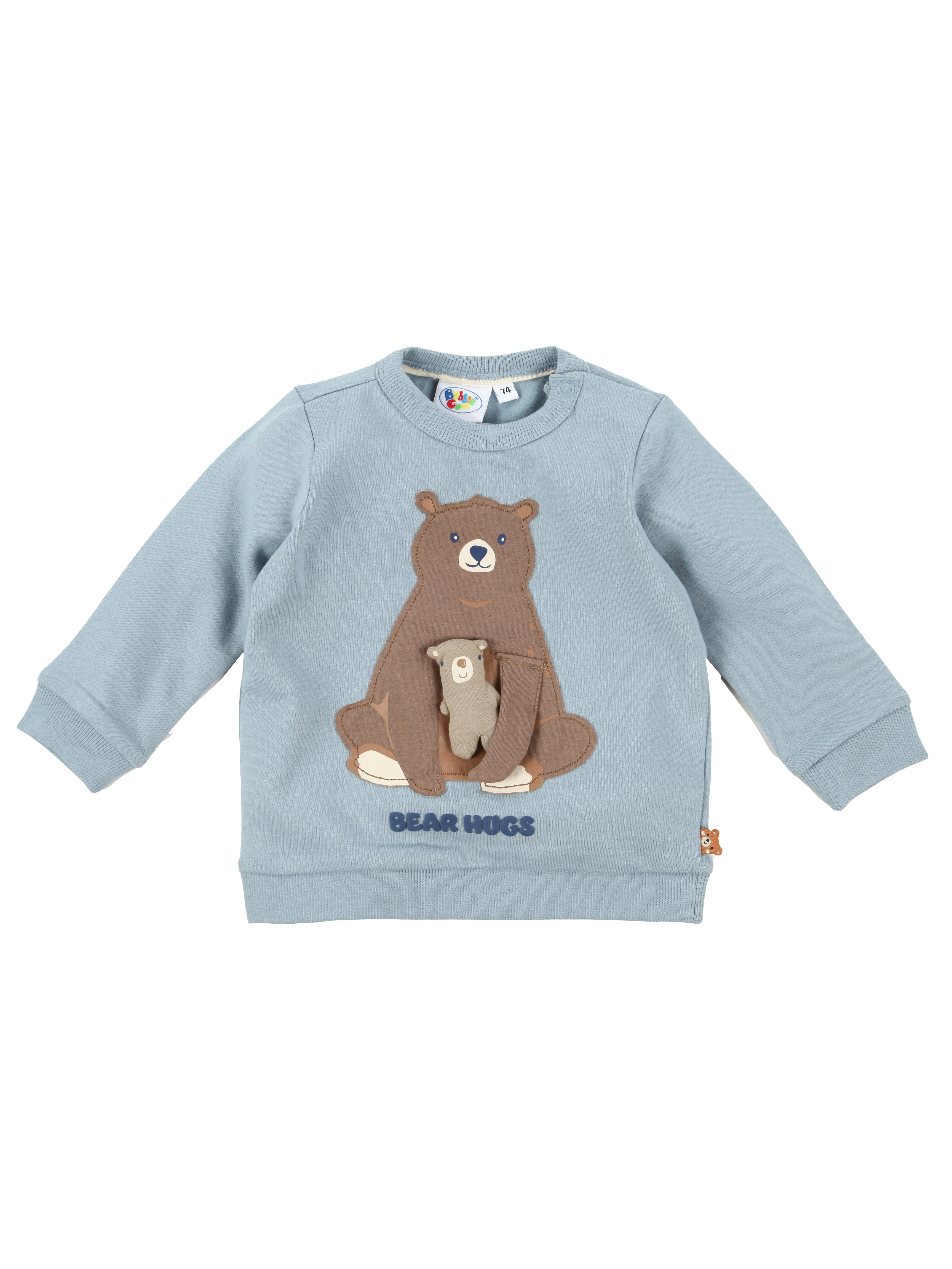 Baby Jungen Sweatpullover mit Bärenmotiv
