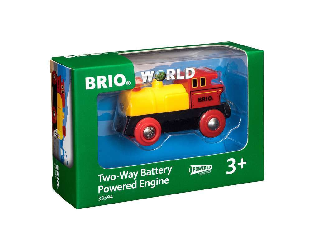 BRIO Spiel Gelbe Batterielok