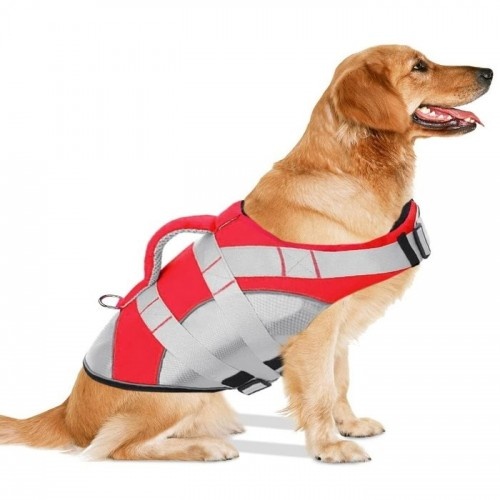 Colete salva-vidas Kol Outdoor Premium vermelho para cães