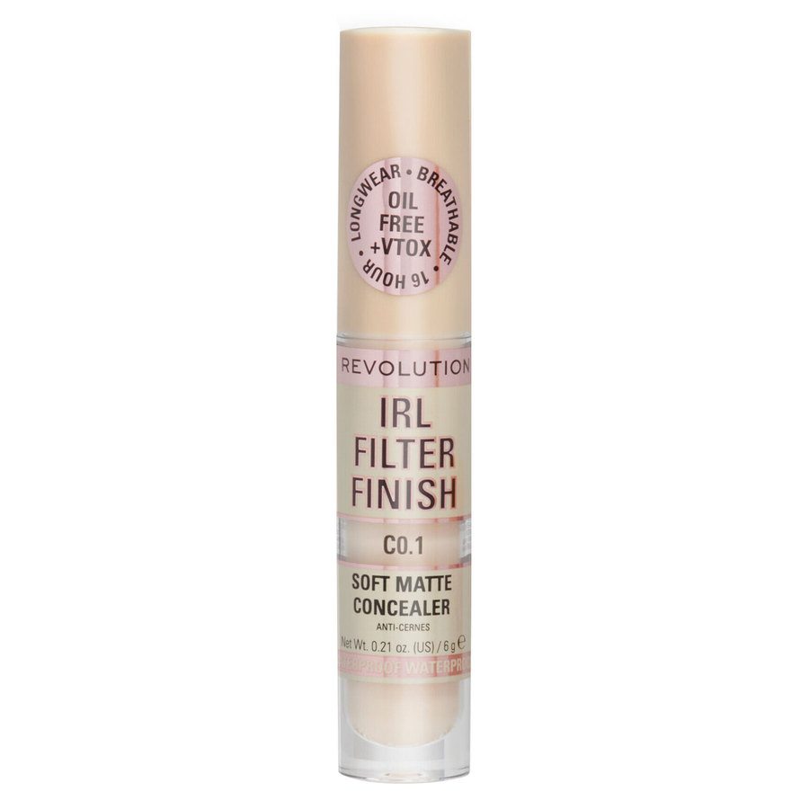 Makeup Revolution IRL Filter Finish Concealer C0.1 6g
