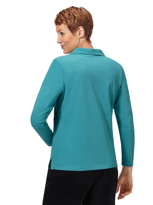 Classic Basics Langarm-Poloshirt »Winter-Shirt«, 1 Stk.