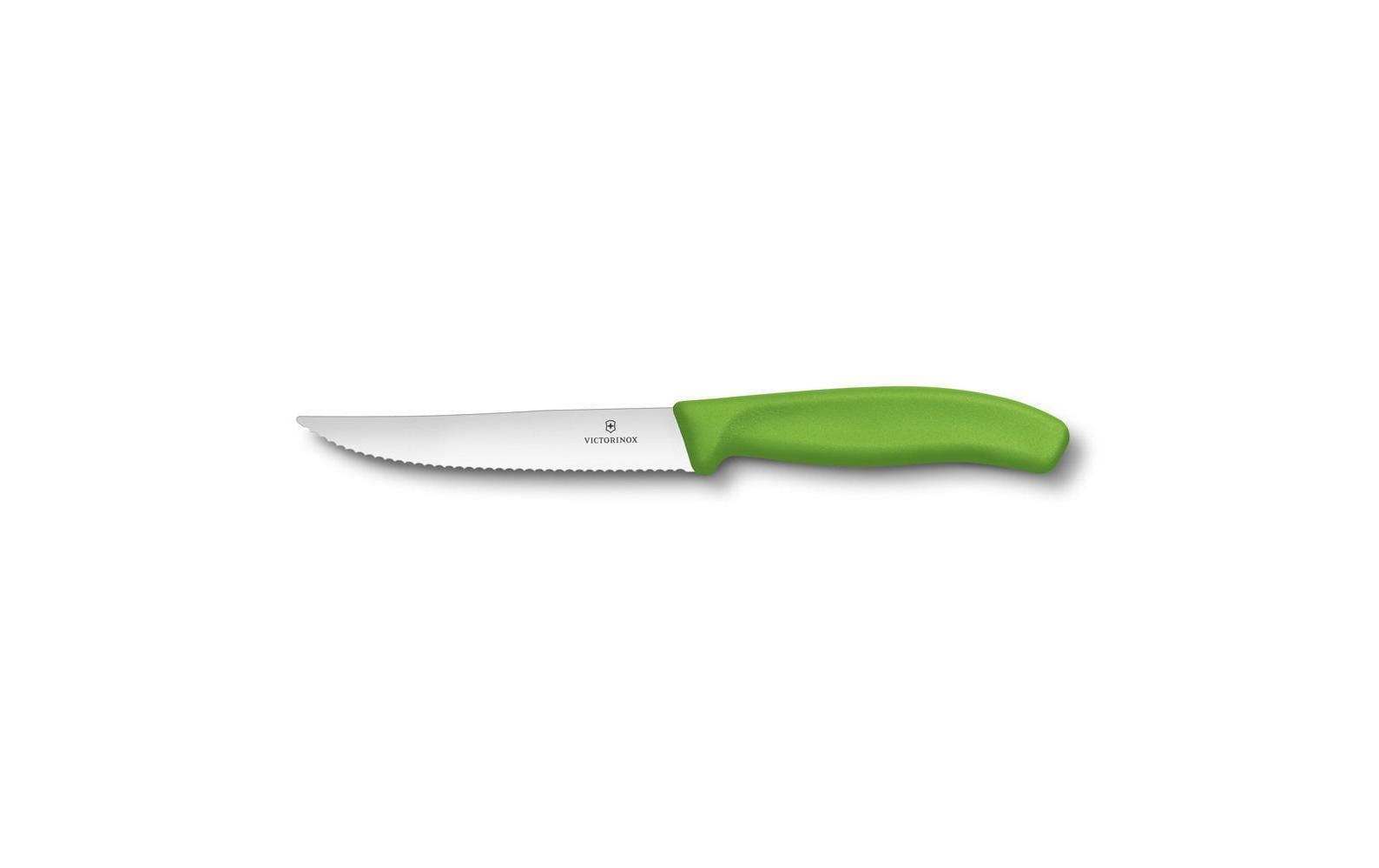 Steakmesser Swiss Classic 1 Stück, GrünSteakmesser oder Pizzamesser mit Kunststoffgriff