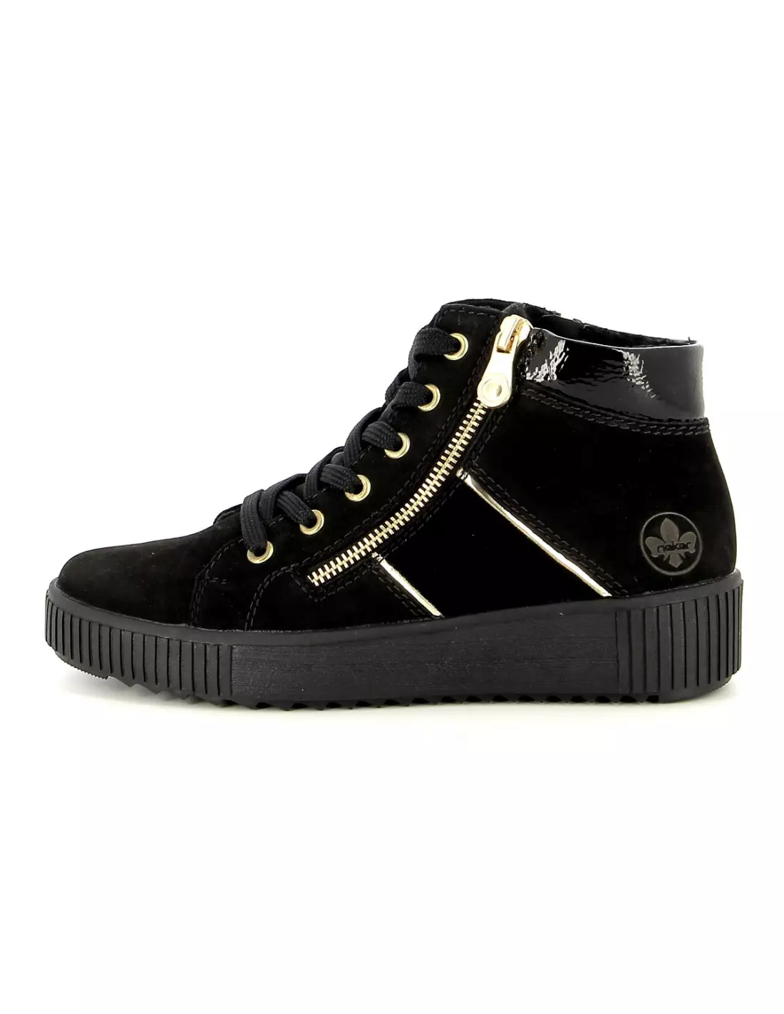 RIEKER Y6416 - Baskets Schwarz