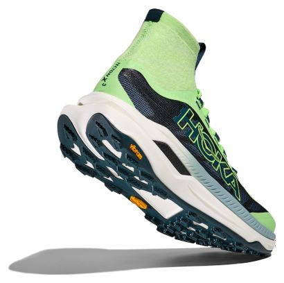 Chaussures Trail Hoka Tecton X 3 Vert/Bleu Homme