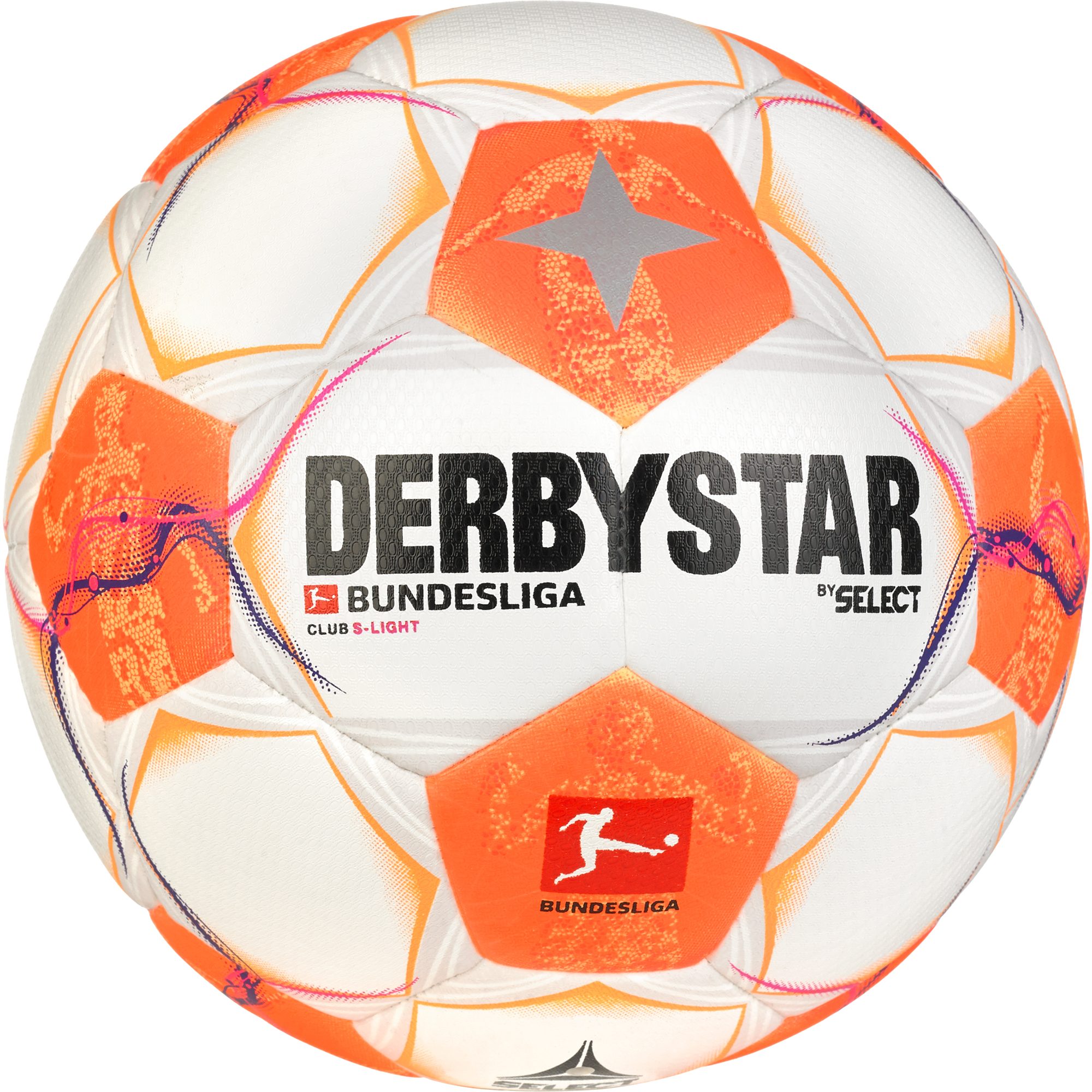 DERBYSTAR Bundesliga Club S-Light v24 Fußball Kinder weiß