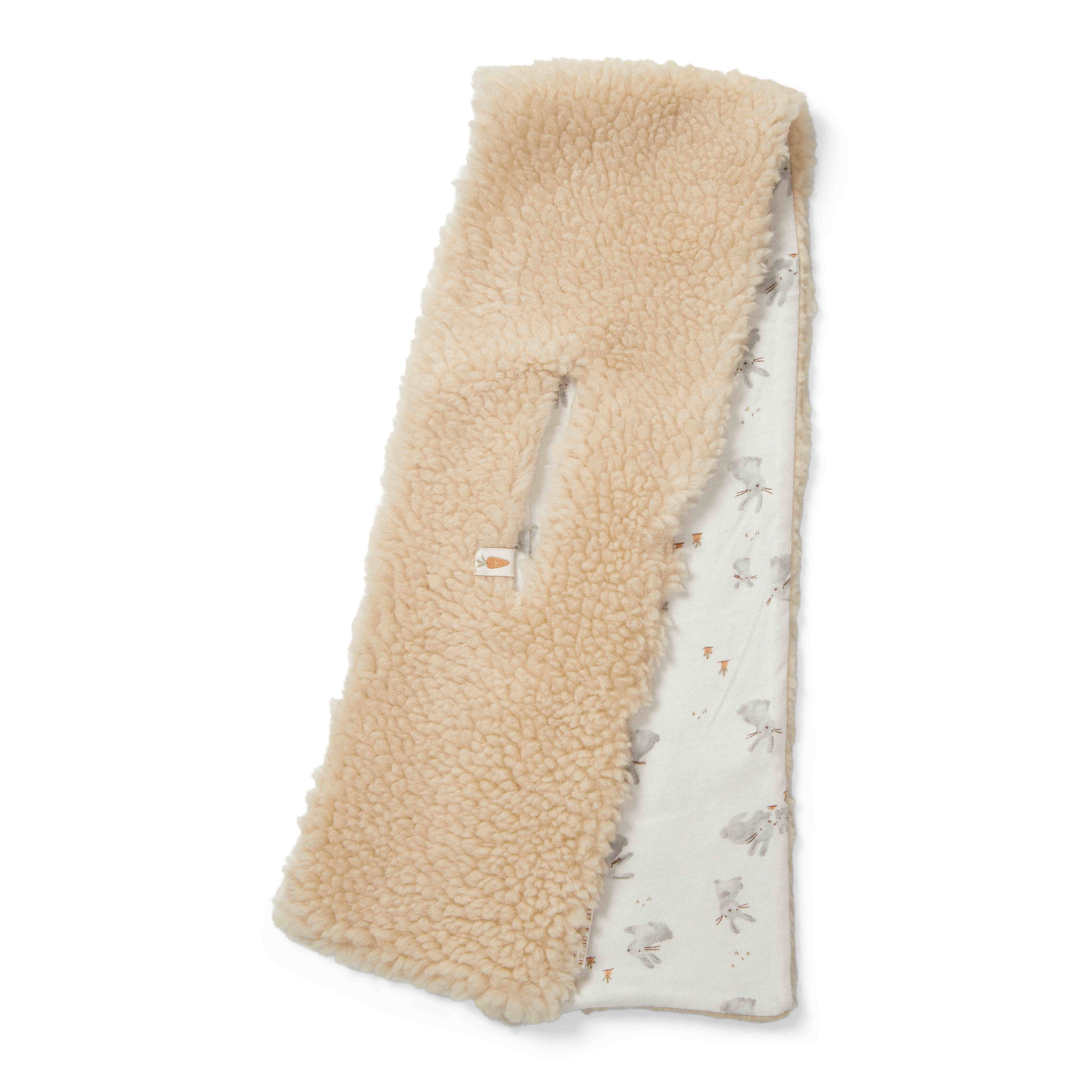 Little Dutch reversible teddy sjaal Sand