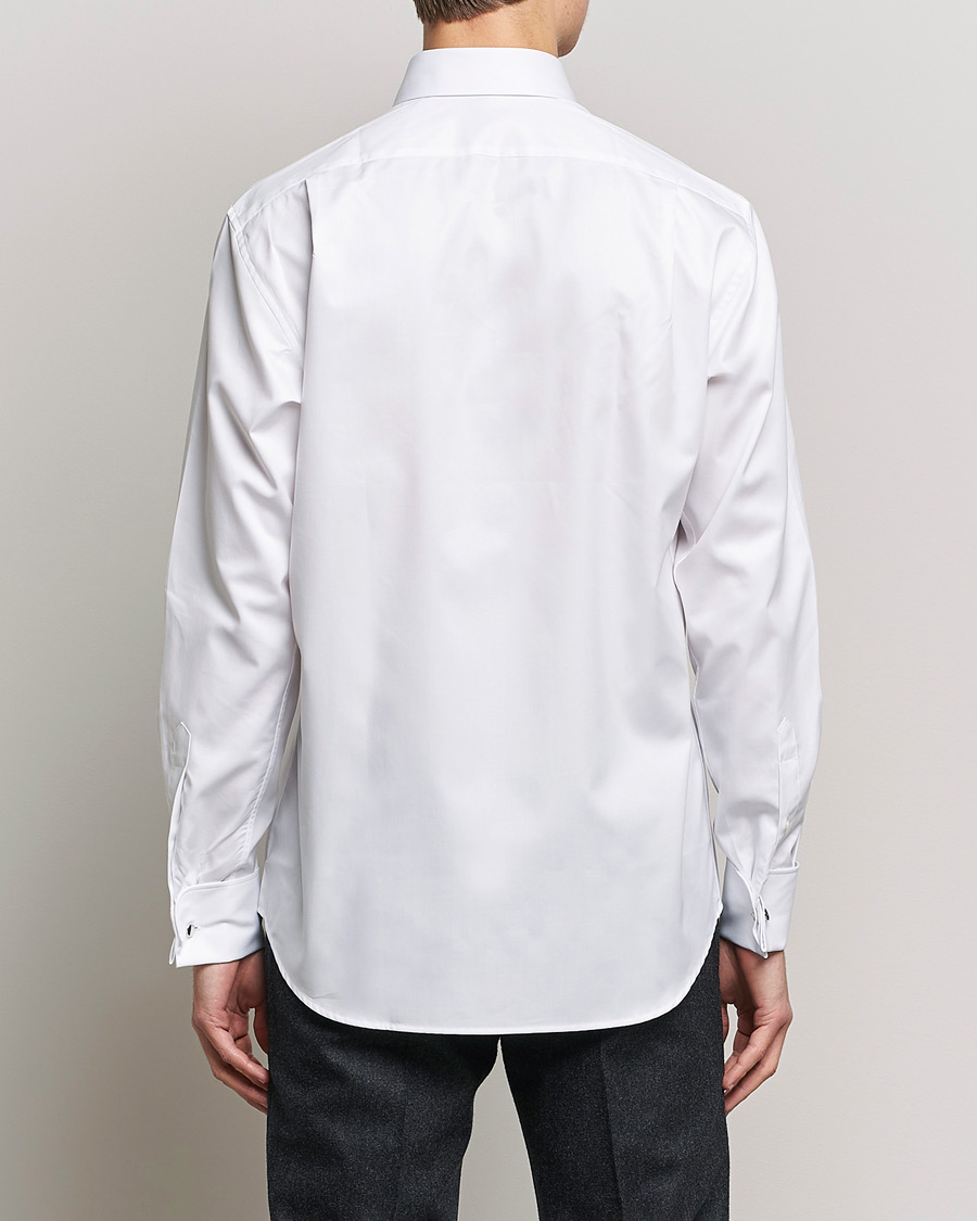 Stenströms Fitted Body Double Cuff White