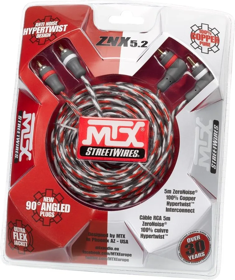 MTX ZNX5.2 Câbles autoradio