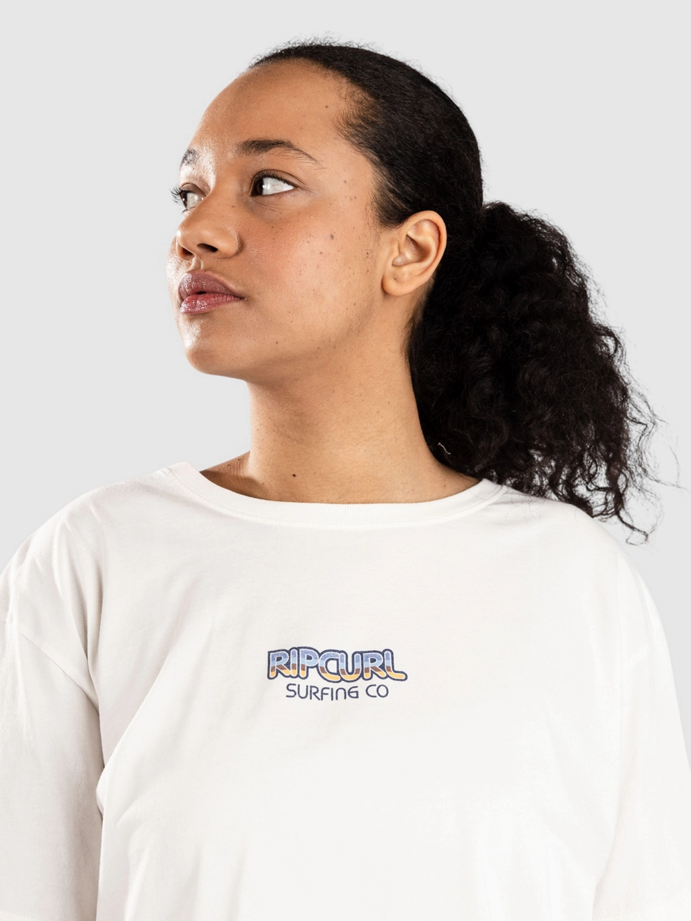 Rip Curl Sun & Sea Crop T-Shirt bone