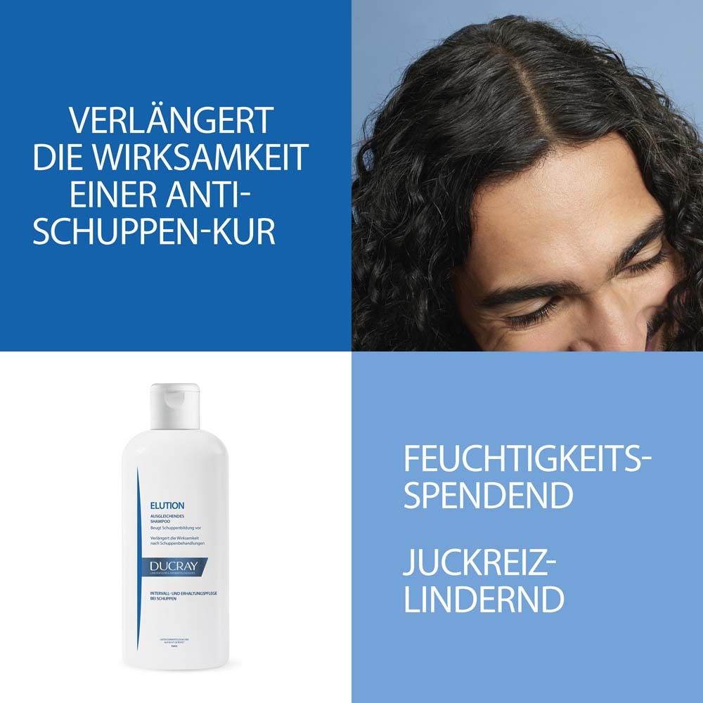 DUCRAY ELUTION - Anti-Schuppen Begleitpflege Shampoo