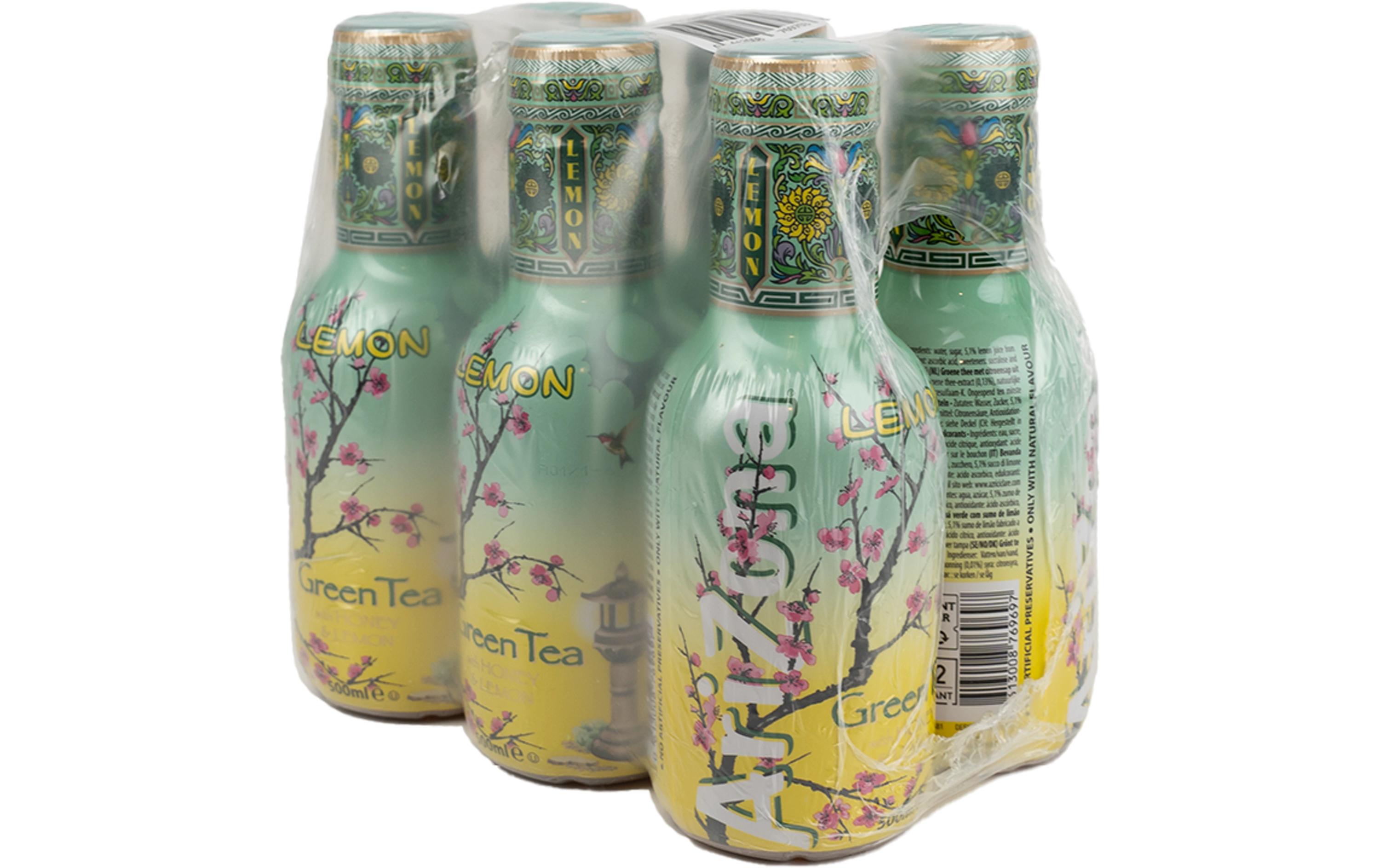 Green Tea Lemon 6 x 0.5 lErfrischungsgetränk kombiniert grünen Tee mit frischer Zitrone und feiner Honigsüsse